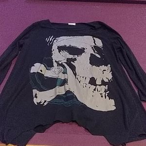 Tshirt dress skull